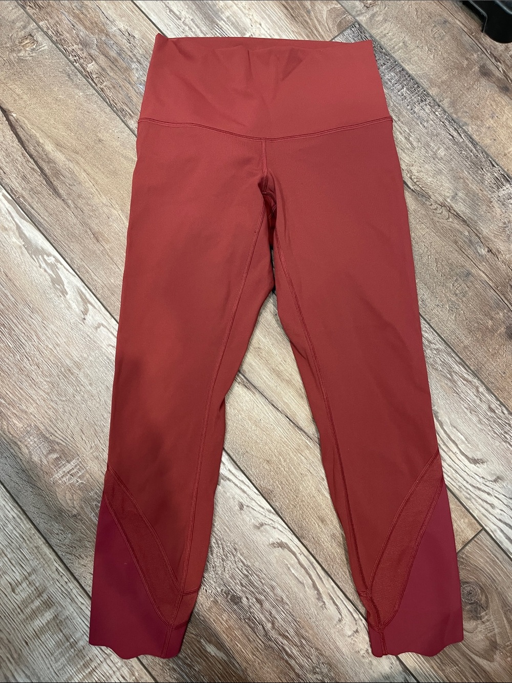 Lululemon Align High-Rise Leggings 25" — Autumn Rust — Size 6